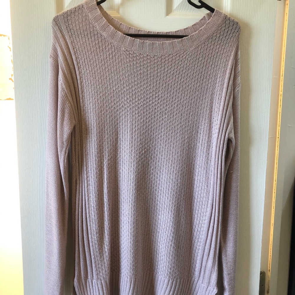 Erindale Ribbed Trim Pullover (S)